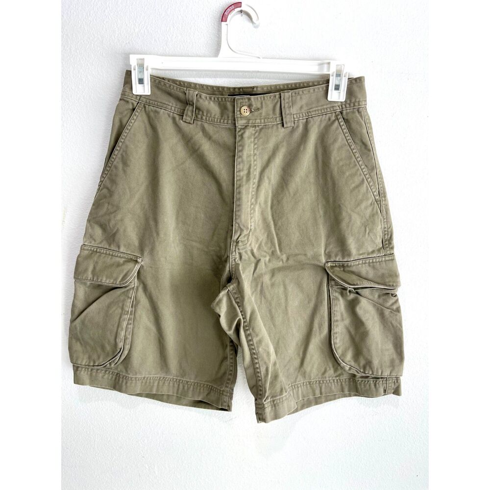 Polo ralph lauren cargo Khaki shorts vintage classic tan casual office men's 31
